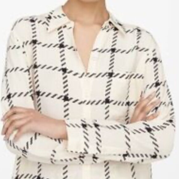 Anine Bing Aspen Heritage Check blouse - Picture 1 of 9